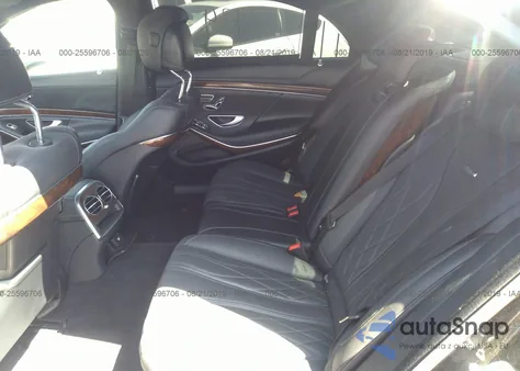 2016 Mercedes-Benz S 63 Amg z USA, uszkodzony, nr VIN WDDUG7JB2GA218344